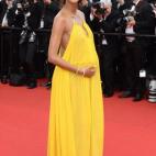 La modelo y actriz Noémie Lenoir, de Chloé. Día: miércoles 13 de mayo, en la ceremonia de inauguración y presentación de La Tete Haute .