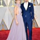 Olivia Hamilton y el director Damien Chazelle