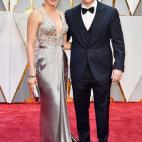 Luciana Barroso y Matt Damon