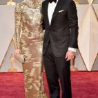 Ella vestida de Kaufman Franco y con collar de Tiffany; él, de Tom Ford