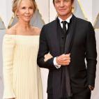 El cantante Sting y su esposa, la productora Trudie Styler