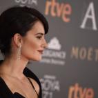 Lució unos espectaculares pendientes de Chopard.