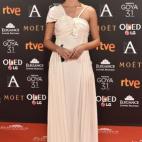 Vestida de Dior Alta Costura