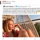 Insultos a Paula Vázquez por defender el Ingreso Mínimo.