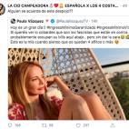 Insultos a Paula Vázquez por defender el Ingreso Mínimo.