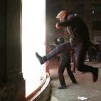 Disturbios en Barcelona por Pablo Hasél.