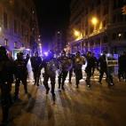 Disturbios en Barcelona por Pablo Hasél.