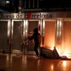 Disturbios en Barcelona por Pablo Hasél.