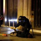 Disturbios en Barcelona por Pablo Hasél.