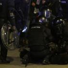Disturbios en Barcelona por Pablo Hasél.
