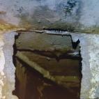 Vista de los túneles por los que escapó el 'Chapo'