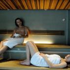 Pasar la tarde en el spa del Waldhaus Flims como un personaje de 'La juventud'