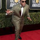 El cómico y actor Kenan Thompson dando la nota (solo un poco)