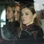 Letizia Ortiz, la infanta Elena y la infanta Cristina.