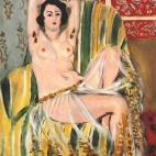 Odalisca con los brazos levantados (o Henriette Darricarrière), Henri Matisse, 1923, National Gallery of Art, Washington, D.C.