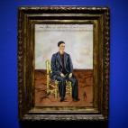 Autorretrato con pelo corto, de Frida Kahlo, en el High Museum de Atlanta, durante una exposición entre febrero y mayo de 2013.