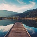 Lago Podpeško en Jezero, Eslovenia. Foto de Ziga Radsel/Snapwire.