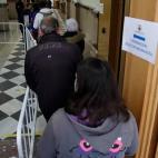 Detalle de la entrada de la basílica-santuario