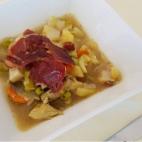 Lo sabroso no est&aacute; re&ntilde;ido con lo saludable y este plato, con un toque de jam&oacute;n crujiente, lo demuestra. Sigue los pasos para hacerlo aqu&iacute;.