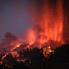 Cumbre Vieja erupciona en El Paso
