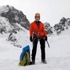 Julia Argunova, 36 a&ntilde;os, instructora de monta&ntilde;ismo, a 3.200 metros sobre el nivel del mar en las monta&ntilde;as de Tien Shan, cerca de Almaty, Kazajst&aacute;n. &quot;La fuerza f&iacute;sica beneficia a los colegas masculinos en a...