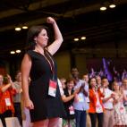 La vicesecretaria del PSOE, Adriana Lastra.