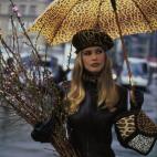 En julio de 1992, fotografiada por Arthur Elgort para 'Vogue'