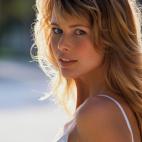 En 1993, un primer plano de la modelo.