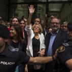 Carmena, tras el pleno de investidura.