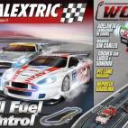 WOS Full Fuel Control de Scalextric: Circuito Scalextric Wireless Overtaking System (WOS) con dos coches GT Circuito de carreras con mandos inalámbricos que permite el control del coche, su frenado, su velocidad e incluso el sonido y el encen...