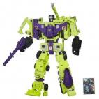 Transformers Devastator de Hasbro Una figura de Generations, la línea más avanzada de Transformers, con seis figuras combinables que se pueden combinar para crear un robot de 50 centímetros