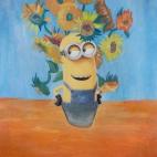 “El tema fue lo primero que decidí: los Minions son trabajadores entregados, pero sé por experiencia que incluso los más tenaces currantes tenemos momentos de escaqueo. De ahí nace la idea de esta composición como una muñeca rusa: ...