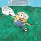 El futbolista del Atlético de Madrid e internacional por la Selección española plasmó sus valores: fe, amor y esperanza.