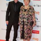 Gustavo Salmerón y su madre, Julia