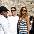 Con Carolina Sobe y Arturo Requejo, concursantes de 'GH 11'.