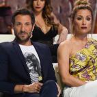 Con Antonio David Flores en Telecinco.