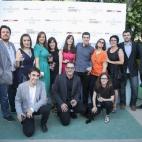 Arriba, Diego Jurado, Jorge Berástegui, Vanesa Rodríguez, María Porcel, Margarita Lázaro, Elena Santos, Rodrigo Carretero, Carmen Rengel, Montserrat Domínguez, David Ramos, Antonio Ruiz Valdivia y Ana Aldea. Abajo, Pablo Machuca, Guillermo ...