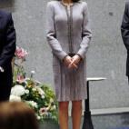 La reina en el acto de entrega del premio Tomás Francisco Prieto que concede la Fábrica Nacional de Moneda y Timbre-Real Casa de la Moneda