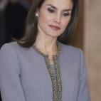 La reina en el acto de entrega del premio Tomás Francisco Prieto que concede la Fábrica Nacional de Moneda y Timbre-Real Casa de la Moneda