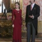 En la recepción al cuerpo diplomático