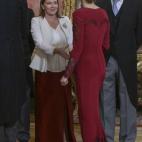 En la recepción al cuerpo diplomático