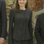 En una audiencia con la Comisión Islámica de España, en el Palacio Real.