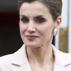 En el Palacio del Pardo durante la recepción al presidente de Argentina, Mauricio Macri, y su esposa, Juliana Awada.