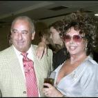 Junto a Humberto Janeiro en un acto benéfico por las mujeres maltratadas.