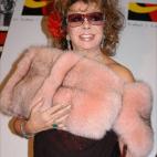 En la inauguración de un local nocturno.