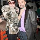 Con José Manuel Parada durante el Rastrillo Nuevo Futuro.