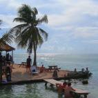 Relax en el bar The Split, en Cayo Caulker, Belice. FOTO: 16:9 Clue