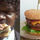 INGREDIENTES: carne picada de ternera, lonchas de queso, bacon, rodajas de pi&ntilde;a, lechuga, tomate, aceite de oliva, ajo en polvo, sal, pimienta, ketchup y mostaza. Mira aqu&iacute; la receta completa.