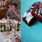 INGREDIENTES: 100 g. az&uacute;car, 200 g. chocolate negro, 100 g. mantequilla, 80 g. harina, 50-75 g. nueces, una cucharadita de vainilla, 1/2 cucharadita levadura y 75 g. chocolate blanco. Mira aqu&iacute; la receta completa.