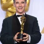MEJOR ACTOR DE REPARTO: Mark Rylance, por El puente de los espías